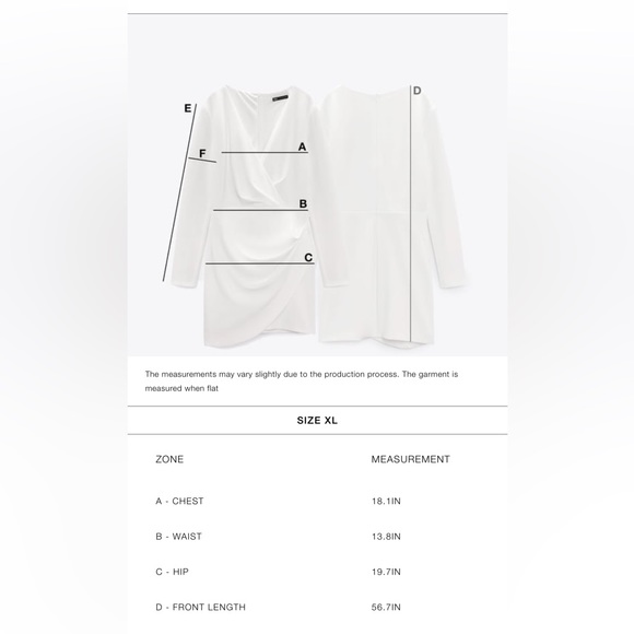 ZARA SATIN EFFECT SLIP DRESS - Picture 10 of 10